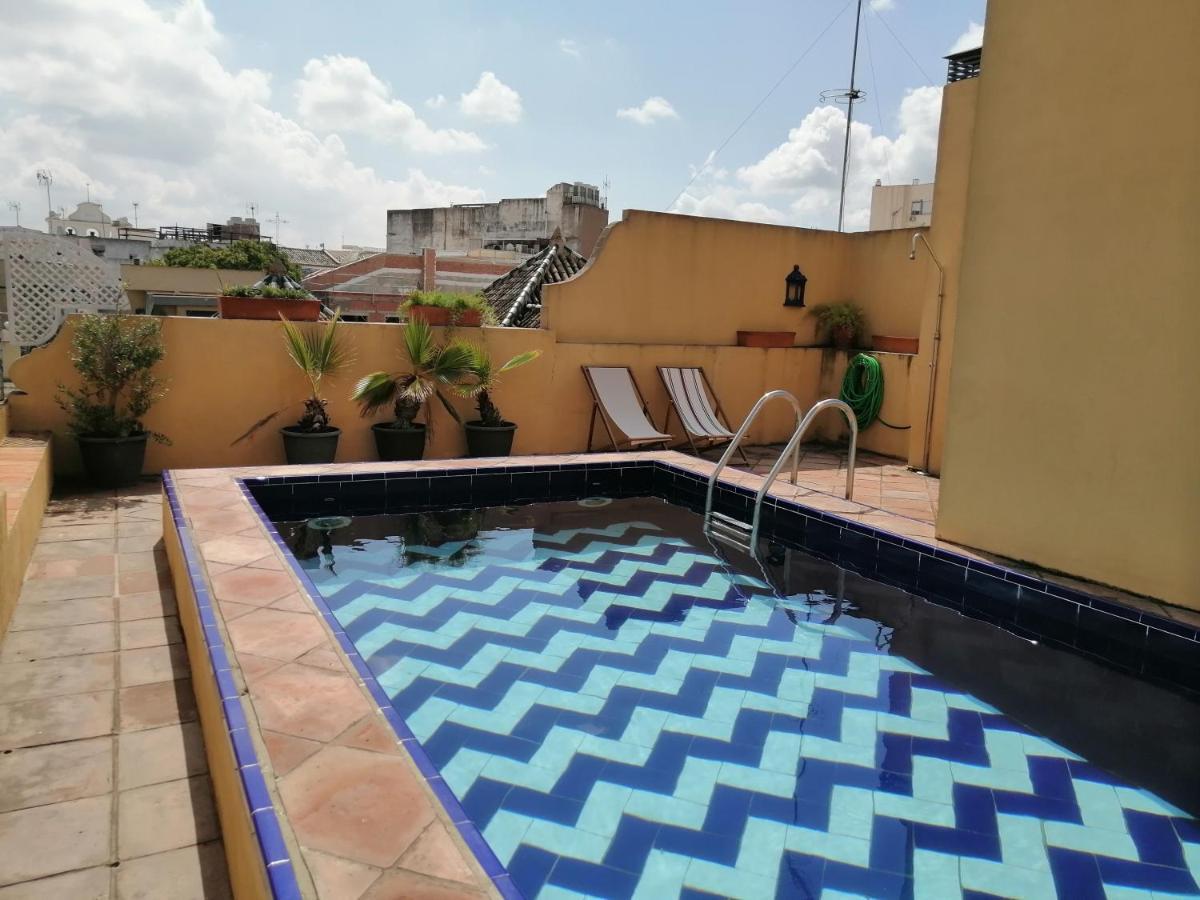 Tourist House Trajano Terraza-Piscina Apartment เซบีญา ภายนอก รูปภาพ
