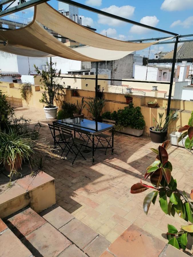 Tourist House Trajano Terraza-Piscina Apartment เซบีญา ภายนอก รูปภาพ